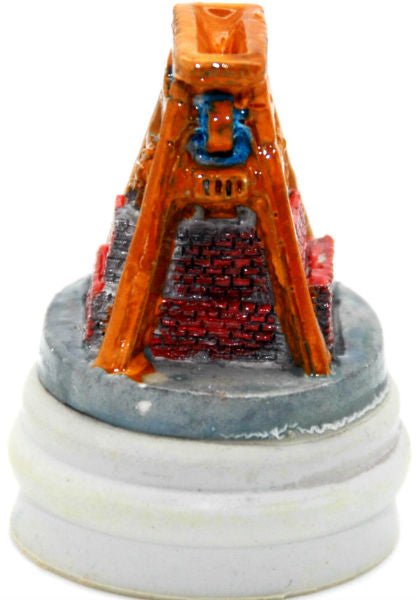 Bastel-Figur Förderturm - Schneekugelhaus