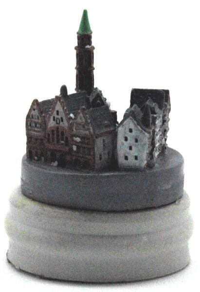 Bastel-Figur Frankfurt Römer für DIY Schneekugel - Schneekugelhaus