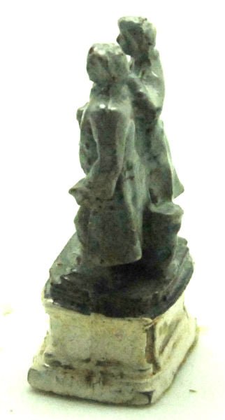 Bastel-Figur Goethe und Schiller für DIY Schneekugel - Schneekugelhaus
