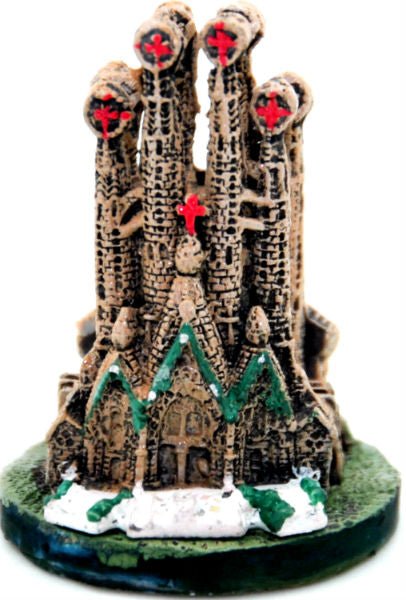 Bastel-Figur Sagrada Familie - Schneekugelhaus