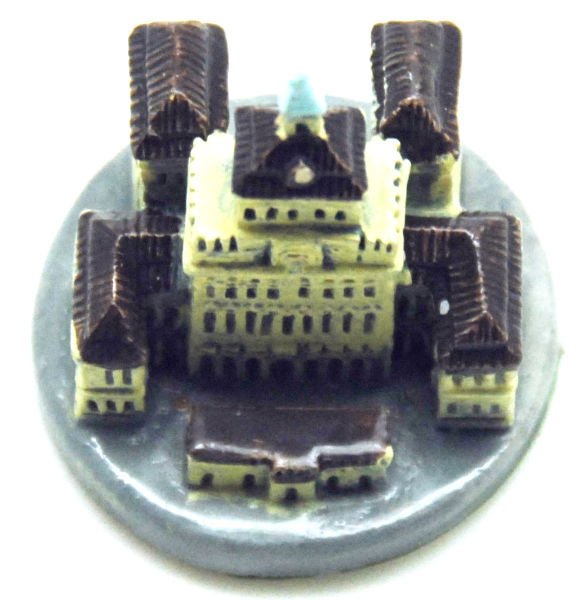 Bastel-Figur Schloss in Ludwigsburg für DIY Schneekugel - Schneekugelhaus