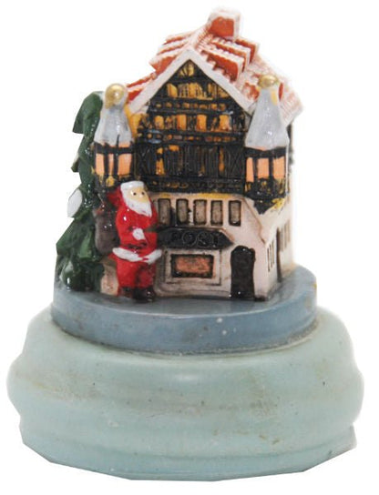 Bastel-Figur Weihnachtspostamt für DIY Schneekugel - Schneekugelhaus