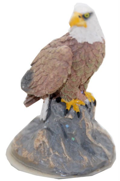 Bastelfigur Adler für DIY Schneekugel - Schneekugelhaus