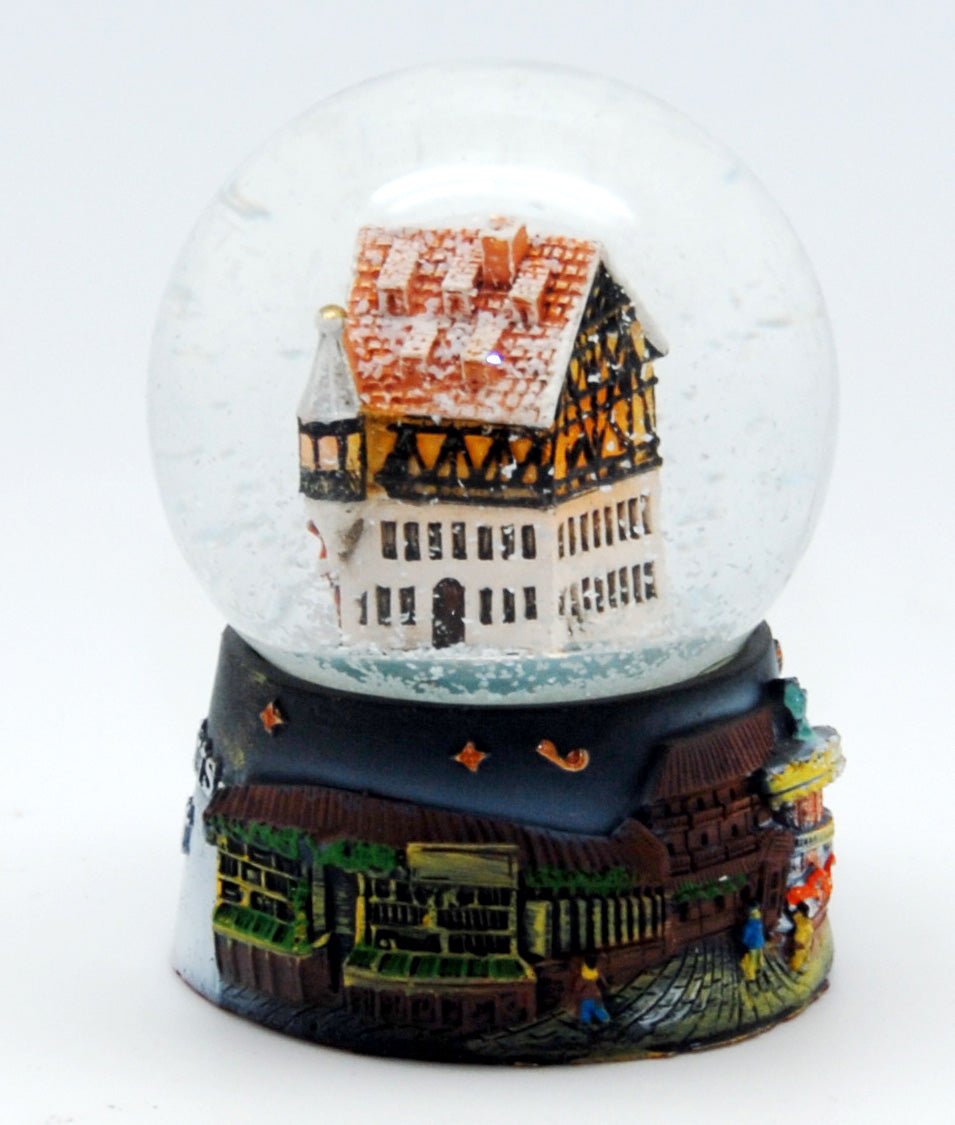 Bastelset komplett für Schneekugel Weihnachtspostamt - 65cm Durchmesser - Schneekugelhaus