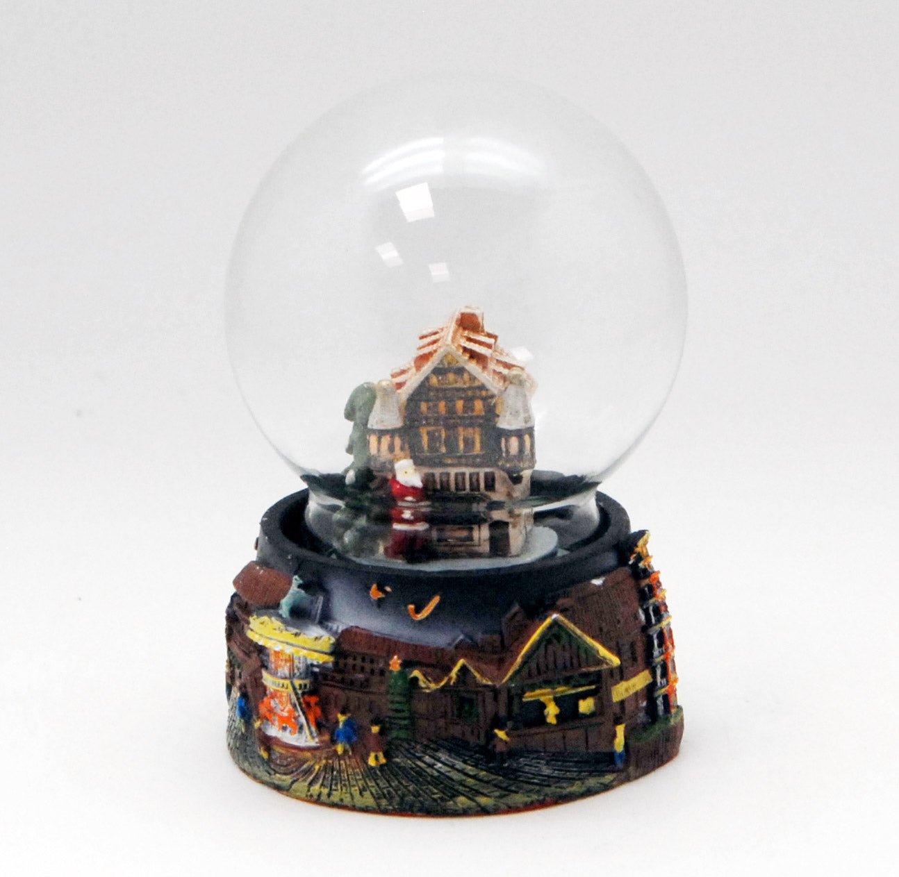 Bastelset komplett für Schneekugel Weihnachtspostamt - 65cm Durchmesser - Schneekugelhaus