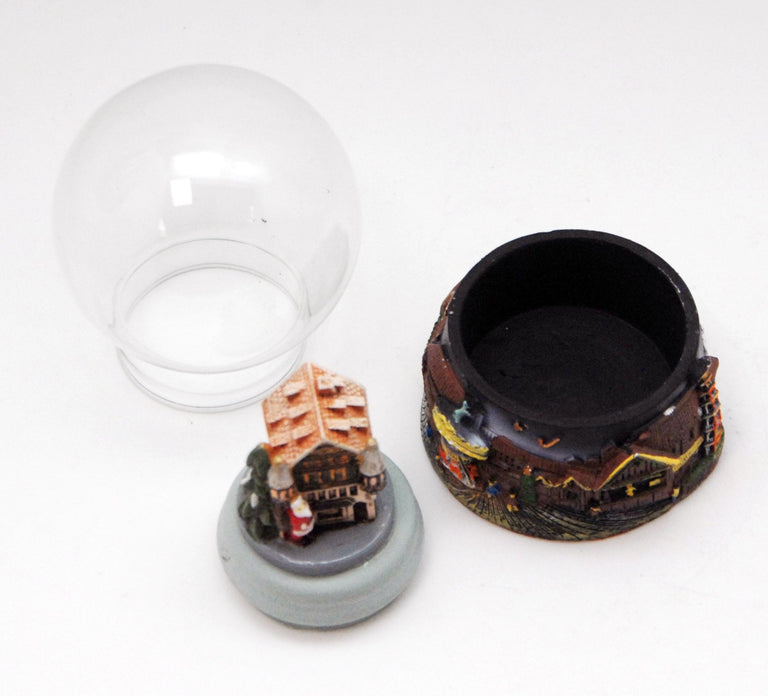 Bastelset komplett für Schneekugel Weihnachtspostamt - 65cm Durchmesser - Schneekugelhaus