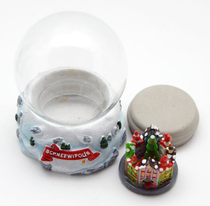 Bastelset - Schneekugel Schneewipolis Fachwerkdorf 65mm - Schneekugelhaus