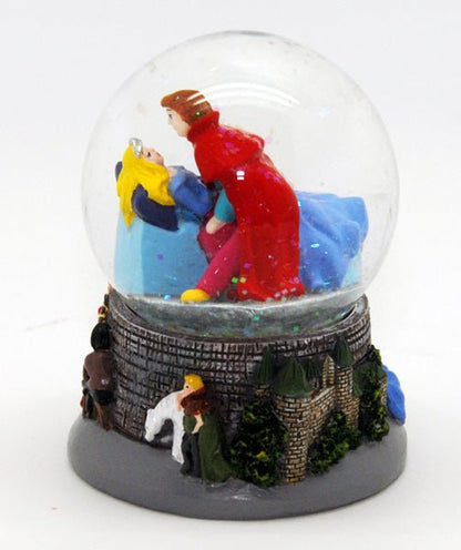 Märchen Schneekugel Dornröschen - Schneekugelhaus