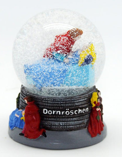 Märchen Schneekugel Dornröschen - Schneekugelhaus