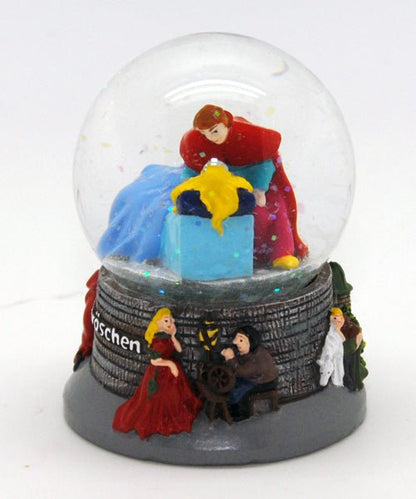 Märchen Schneekugel Dornröschen - Schneekugelhaus