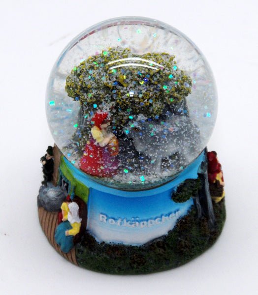 Märchen Schneekugel Rotkäppchen - Schneekugelhaus
