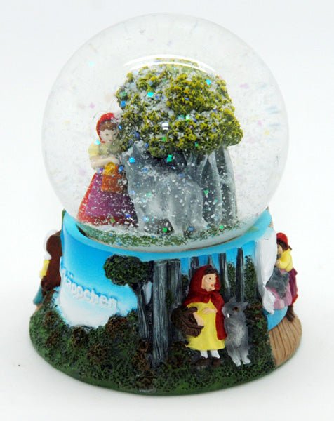 Märchen Schneekugel Rotkäppchen - Schneekugelhaus