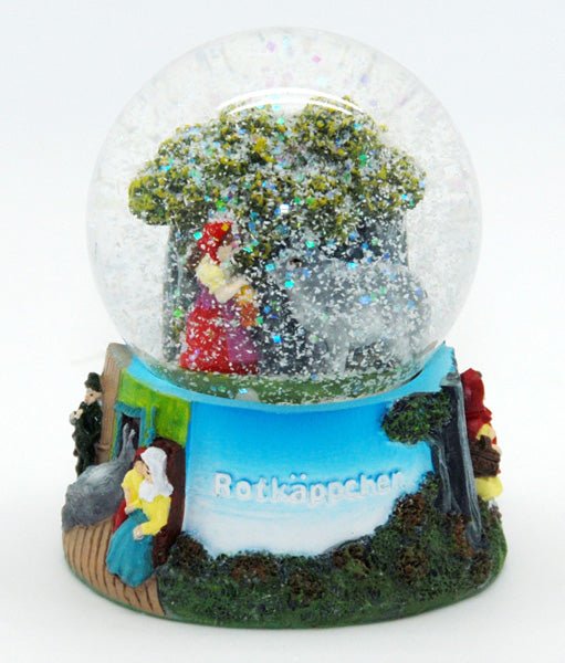 Märchen Schneekugel Rotkäppchen - Schneekugelhaus