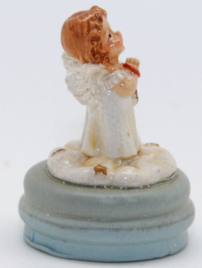 Modell für 3D-Schneekugel - Engel mit Stern - Schneekugelhaus