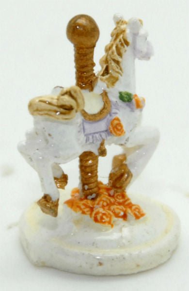 Modell für 3D-Schneekugel - Karusellpferd - Schneekugelhaus