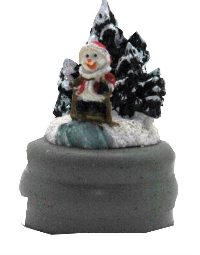 Modell für 3D-Schneekugel - Mini Santa - Schneekugelhaus