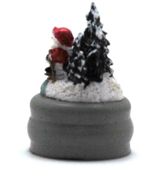 Modell für 3D-Schneekugel - Mini Santa - Schneekugelhaus