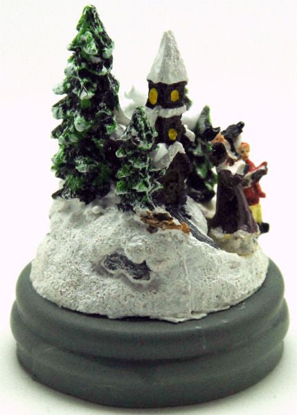 Modell für 3D-Schneekugel - Weihnachtschor - Schneekugelhaus