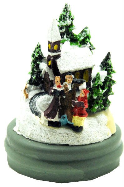 Modell für 3D-Schneekugel - Weihnachtschor - Schneekugelhaus