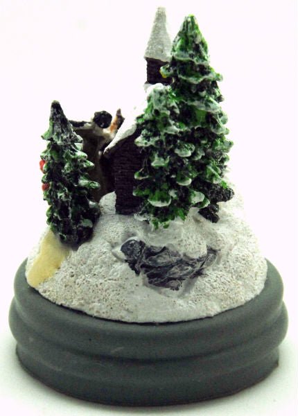 Modell für 3D-Schneekugel - Weihnachtschor - Schneekugelhaus