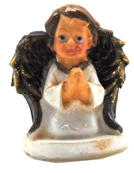 Modell für 3D-Schneekugel - Weißer Engel betend - Schneekugelhaus