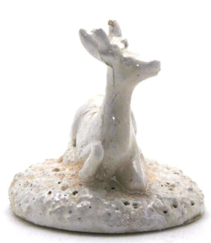 Modell für 3D-Schneekugel - Weißes Reh - Schneekugelhaus
