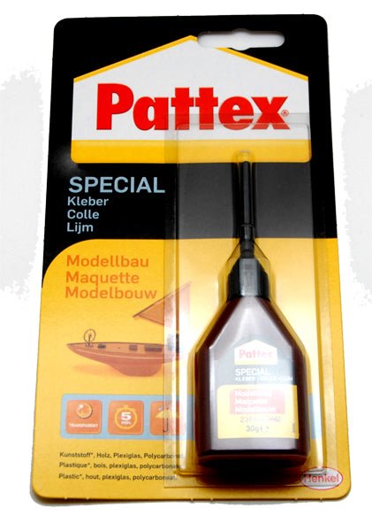 Modellbaukleber Pattex Special - Schneekugelhaus