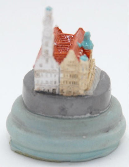 Rathaus in Rothenburg für DIY Schneekugel - Schneekugelhaus