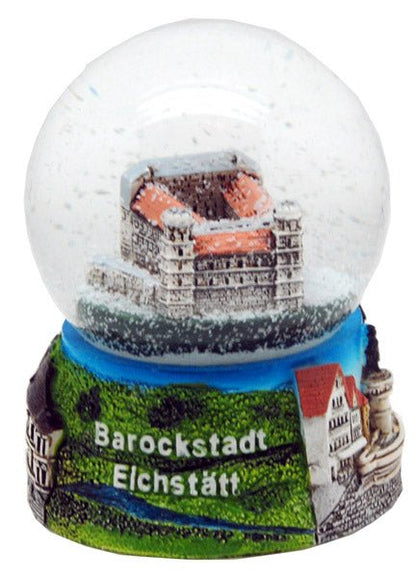 Souvenir Schneekugel Barockstadt Eichstätt - Luftblase - Schneekugelhaus