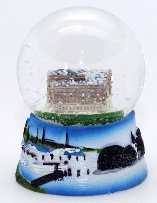 Souvenir Schneekugel Chiemsee Prien Herrenchiemsee - Luftblase - Schneekugelhaus