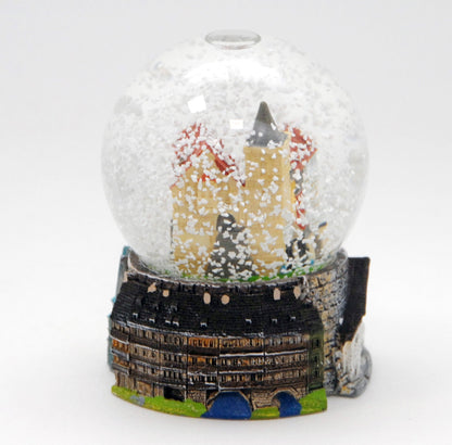 Souvenir Schneekugel Erfurt Krämerbrücke - Luftblase - Schneekugelhaus