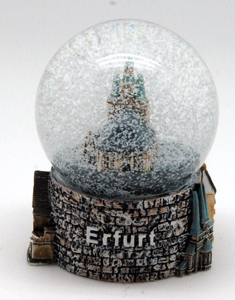 Souvenir Schneekugel Erfurt - Luftblase - Schneekugelhaus