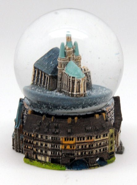 Souvenir Schneekugel Erfurt - Luftblase - Schneekugelhaus
