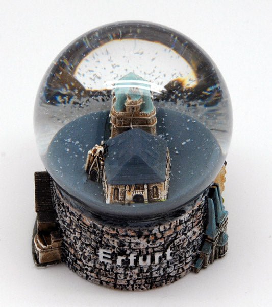 Souvenir Schneekugel Erfurt - Luftblase - Schneekugelhaus
