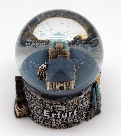 Souvenir Schneekugel Erfurt - Luftblase - Schneekugelhaus