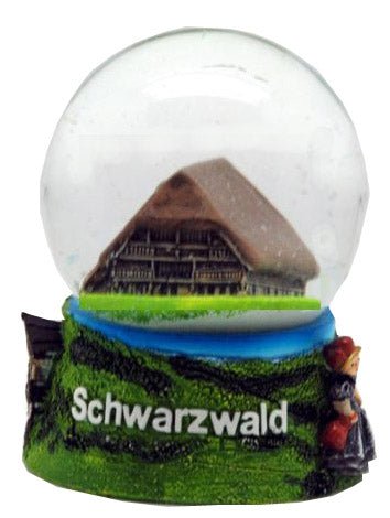 Souvenir Schneekugel Schwarzwald - Schneekugelhaus