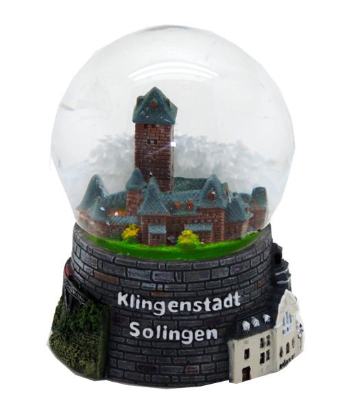 Souvenir Schneekugel Solingen - Luftblase - Schneekugelhaus