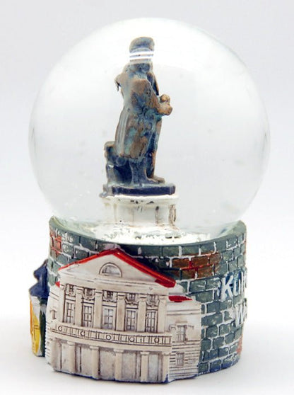 Souvenir Schneekugel Weimar - Luftblase - Schneekugelhaus