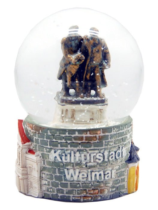 Souvenir Schneekugel Weimar - Luftblase - Schneekugelhaus