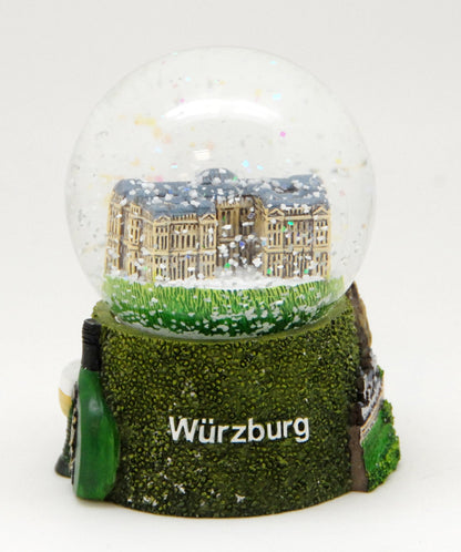 Souvenir Schneekugel Würzburg mit Residenz - Schneekugelhaus