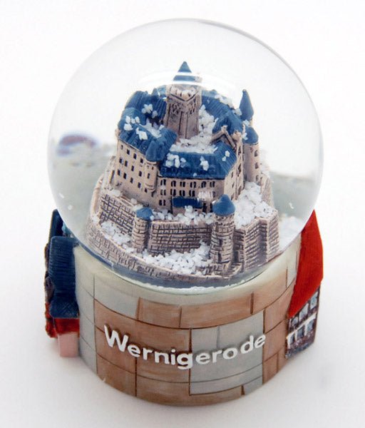 Souvenirschneekugel Wernigerode - Luftblase - Schneekugelhaus